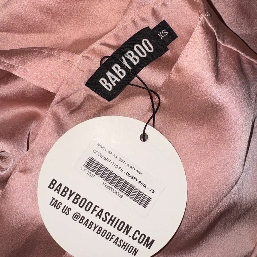 BABYBOO - Luna Playsuit/Romper in Dusty Pink